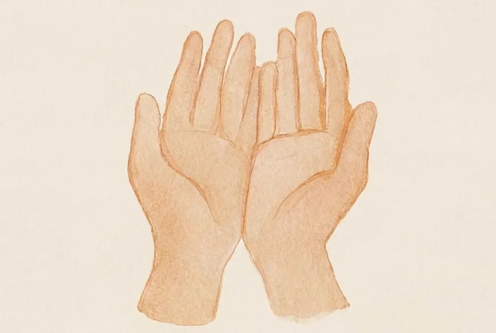 Manos abiertas - acompañamiento